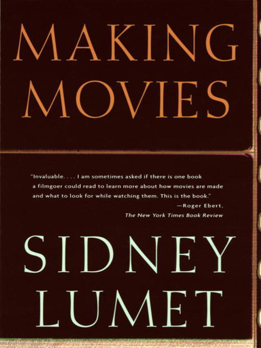 Title details for Making Movies by Sidney Lumet - Available